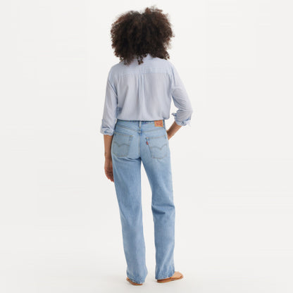 LEVI'S® WOMEN'S '94 BAGGY JEANS - MED INDIGO - WORN IN