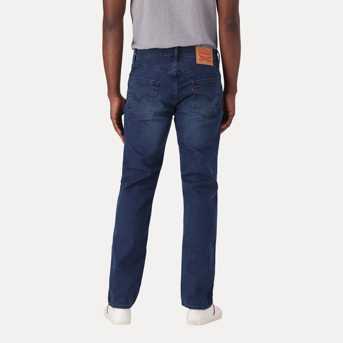 LEVI'S® MEN'S 541™ ATHLETIC TAPER JEANS - DARK INDIGO - WORN IN