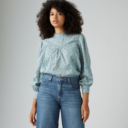 LEVI'S® WOMEN'S LAURA BLOUSE - BLUE