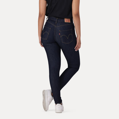 LEVI'S® WOMEN'S CURVY SKINNY  - DARK INDIGO - FLAT FINISH