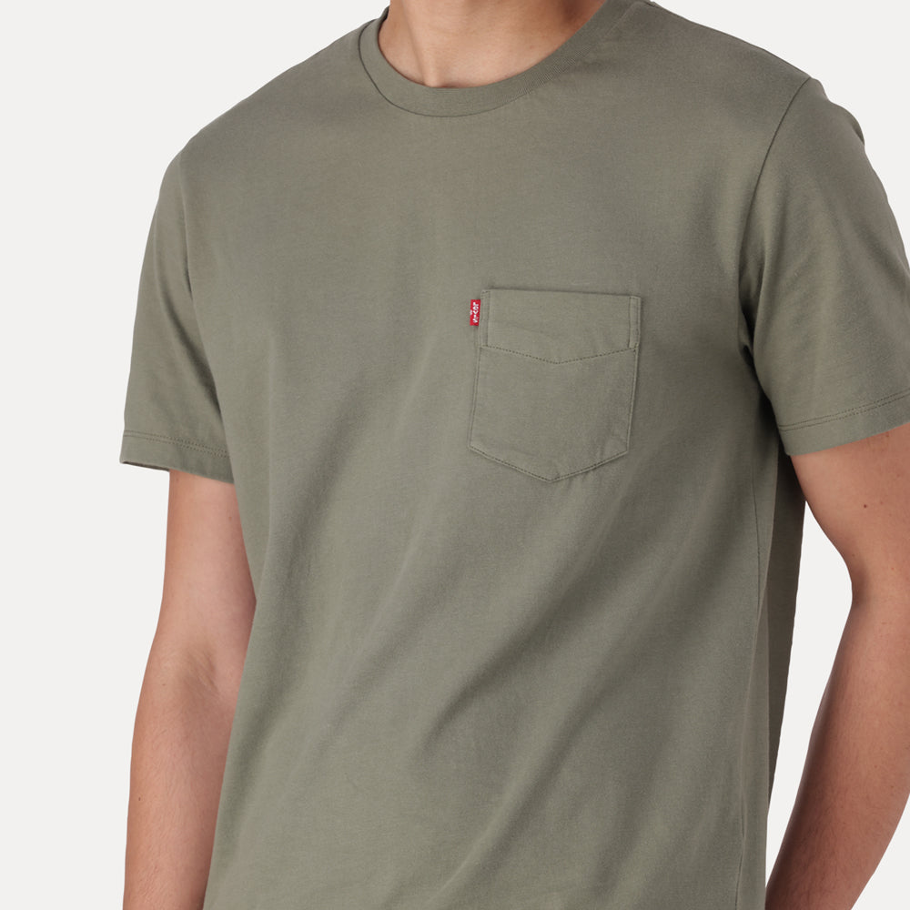 LEVI'S® MEN'S CLASSIC POCKET T-SHIRT - GREEN