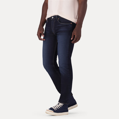 LEVI'S® MEN'S 502™ TAPER JEANS - DARK INDIGO - WORN IN