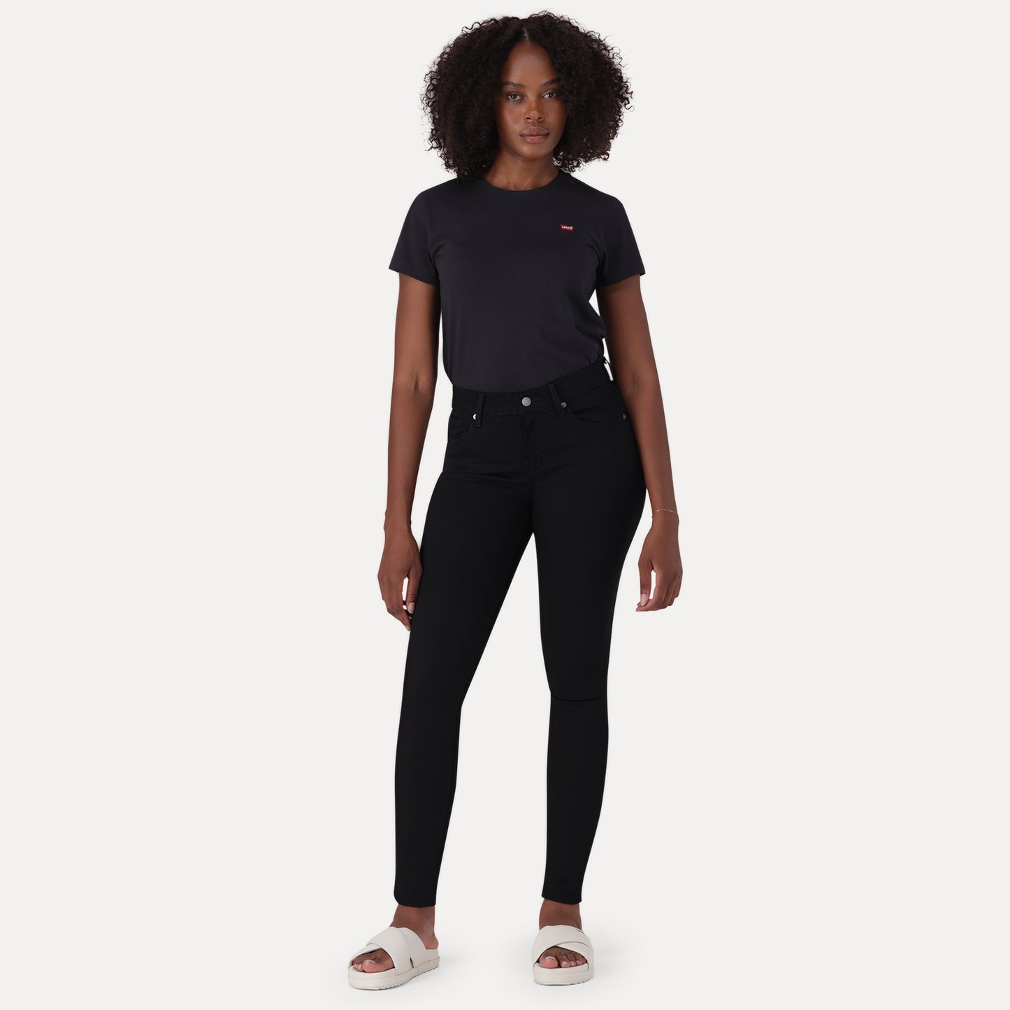 LEVI'S® CURVY SKINNY - BLACK