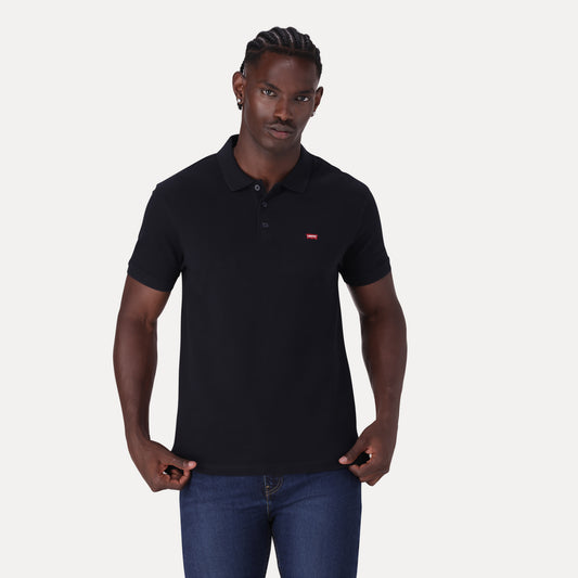 LEVI'S® MEN'S HOUSEMARK POLO SHIRT - BLACK