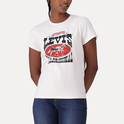 LEVI'S® WOMEN'S PERFECT T-SHIRT - WHITE