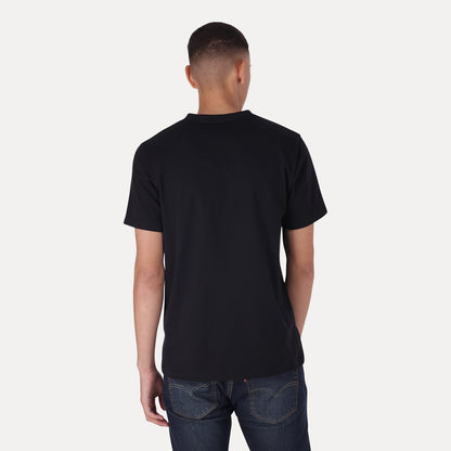 LEVI'S® MEN'S ORIGINAL HOUSEMARK V-NECK T-SHIRT - BLACK