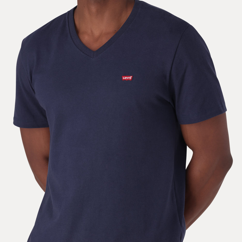 LEVI'S® MEN'S ORIGINAL HOUSEMARK V-NECK T-SHIRT - BLUE