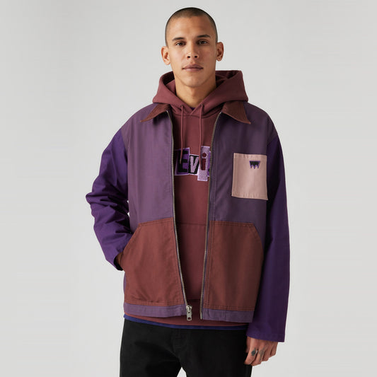 LEVI'S® SKATEBOARDING MEN'S GARAGE JACKET - PURPLE