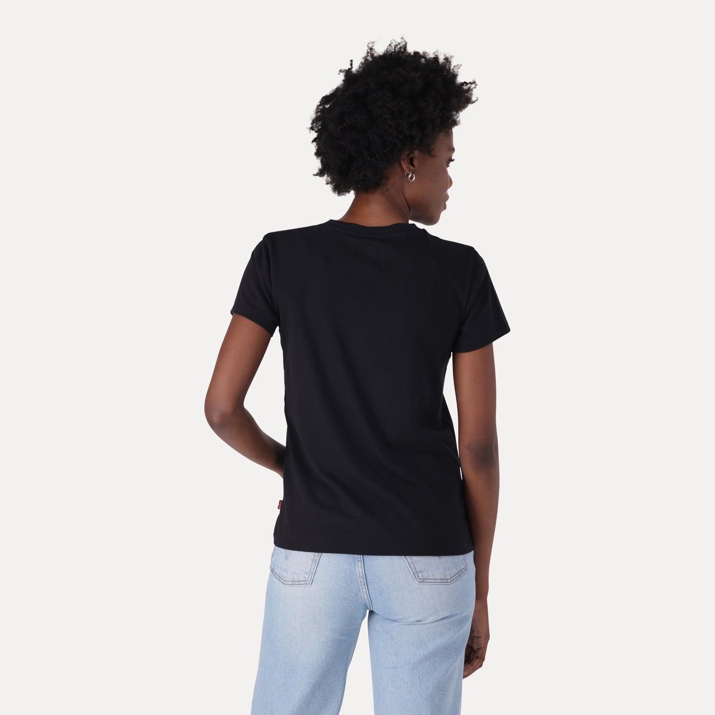 THE PERFECT TEE ZA SUNRISE BW SHINE JET- BLACK