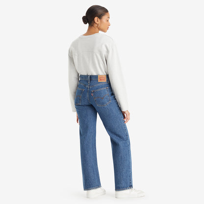 LEVI'S® WOMEN'S '94 BAGGY JEANS - MED INDIGO - WORN IN