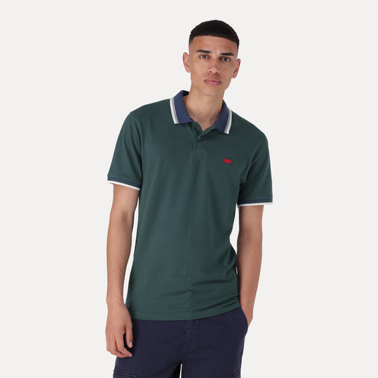 LEVI'S® MEN’S SLIM HOUSEMARK POLO SHIRT - GREEN