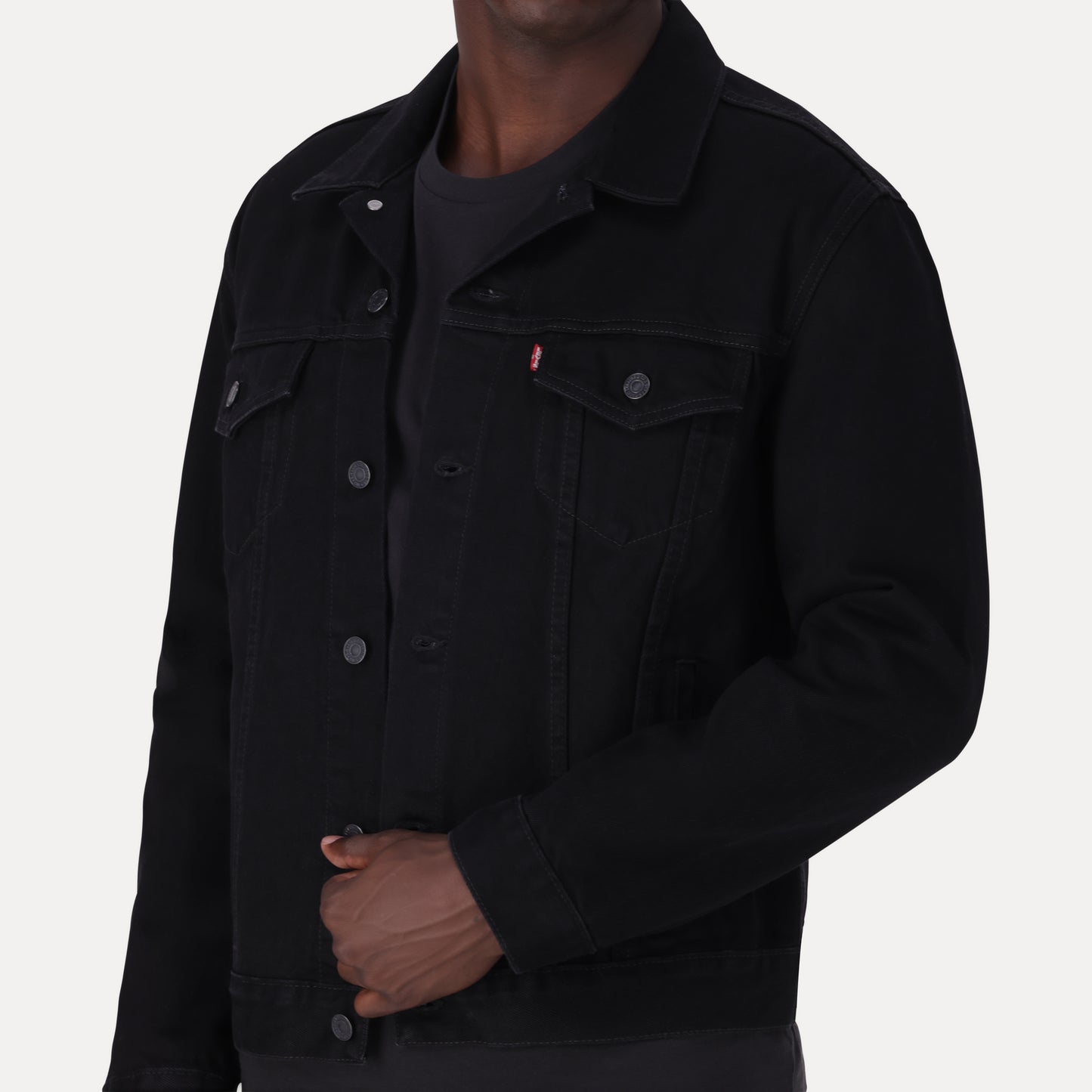 LEVI'S® MEN'S TRUCKER JACKET - BLACK