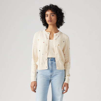 LEVI'S® WOMEN'S MARAIS CARDIGAN - TAN