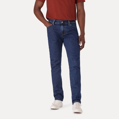 LEVI'S® MEN'S 511™ SLIM JEANS - MED INDIGO - WORN IN