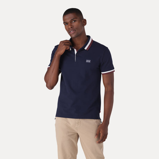 LEVI’S® MEN'S VARSITY POLO T-SHIRT - NAVY BLAZER