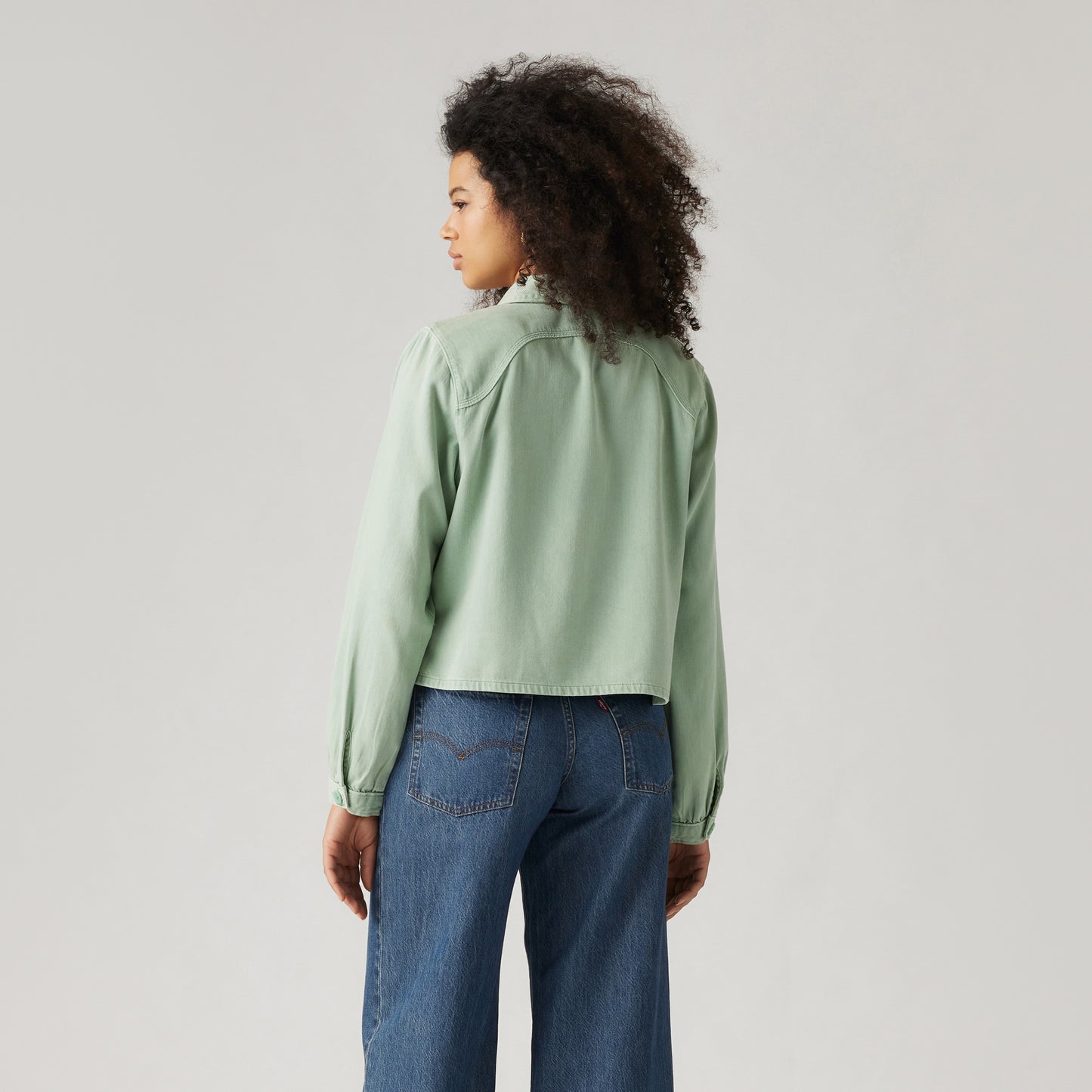 LEVI'S® WOMEN'S TYLA SHIRT - GREEN