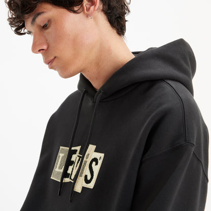 LEVI'S® SKATEBOARDING HOODED SWEATSHIRT - BLACK