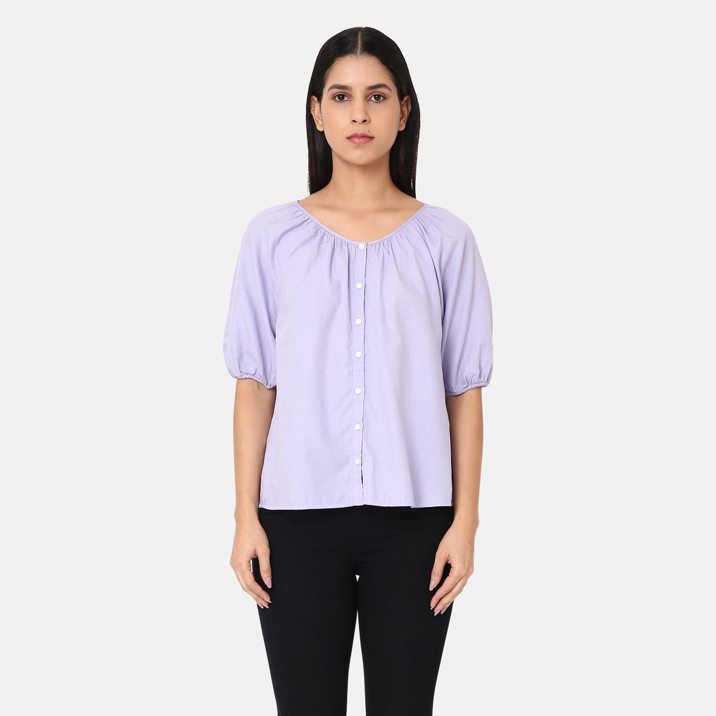 LEVI'S® WOMEN'S LEANNE BLOUSE - BLUE