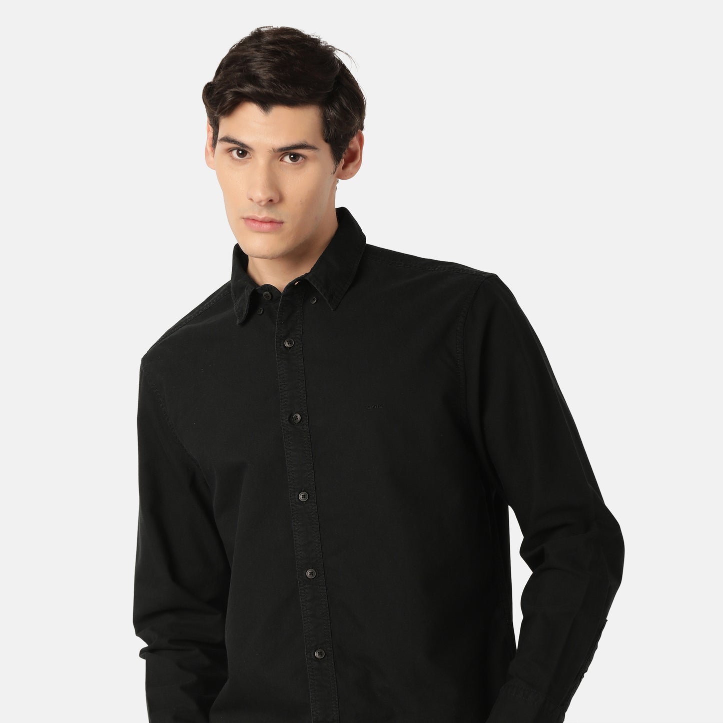 LEVI’S® MEN’S AUTHENTIC BUTTON-DOWN SHIRT - BLACK