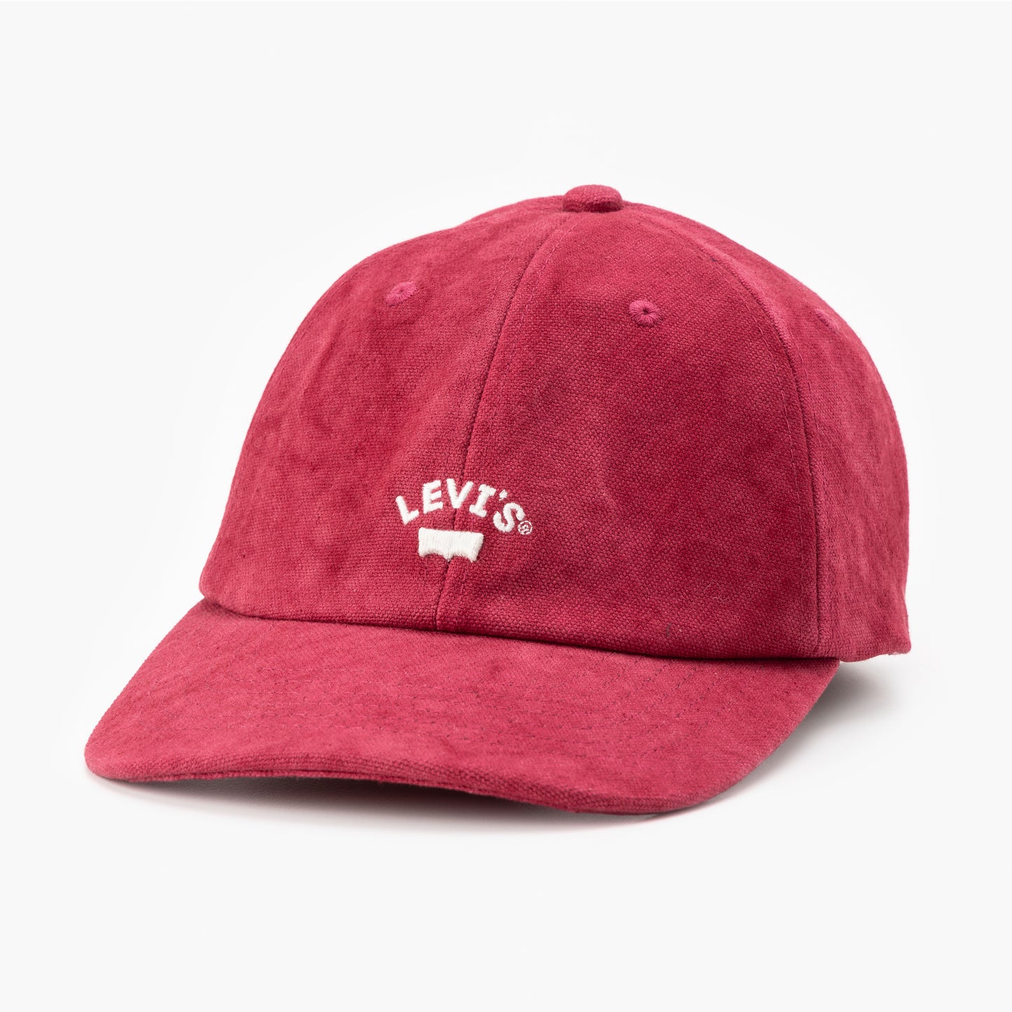 LEVI'S® WOMEN'S LAZY GIRL LOGO CAP - RED