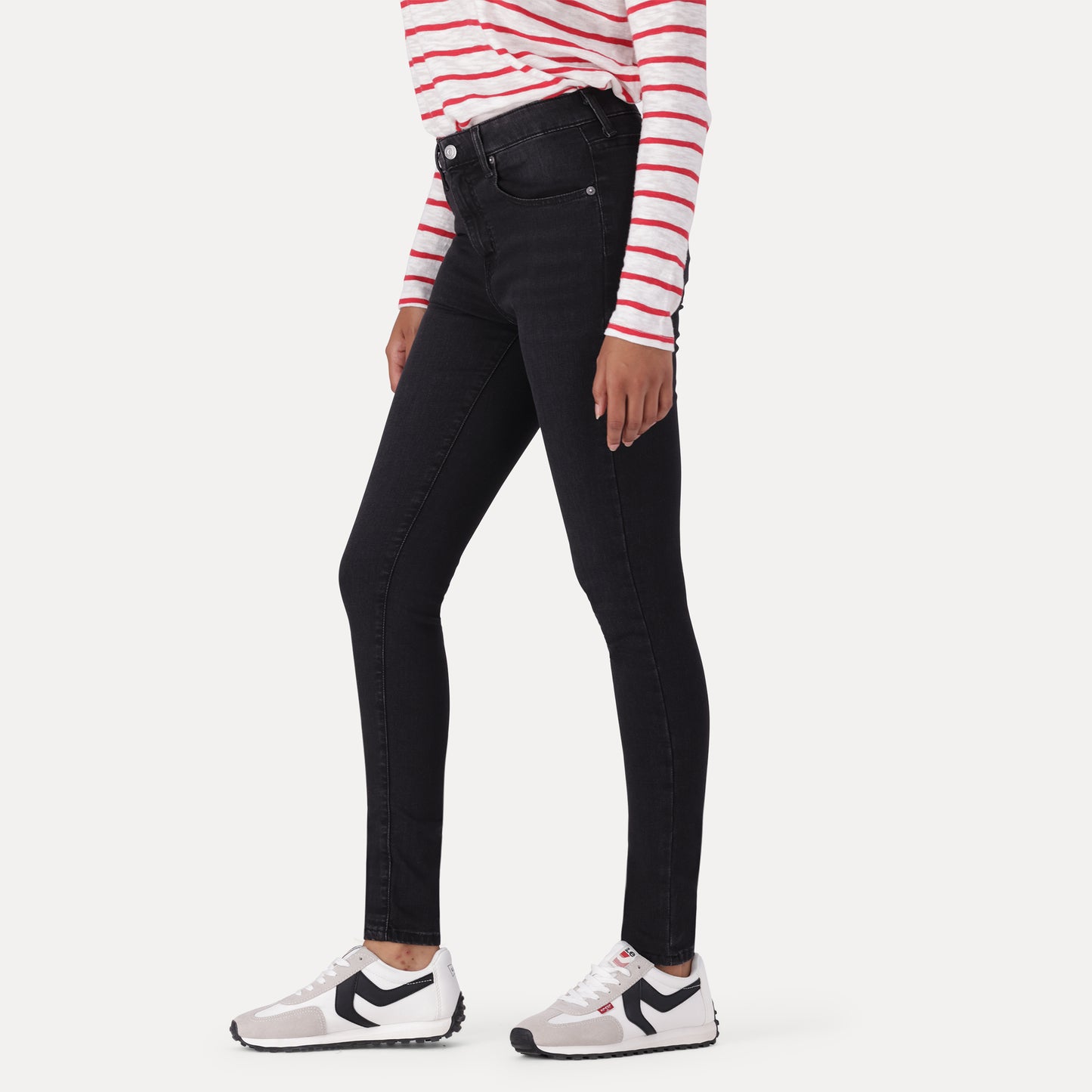 LEVI’S® WOMEN'S 721 HIGH-RISE SKINNY JEANS - BLACK