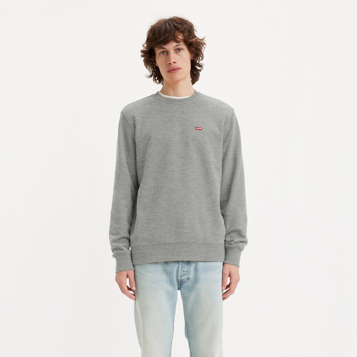 LEVI'S® MEN'S CLASSIC HOUSEMARK SWEATER - GREY