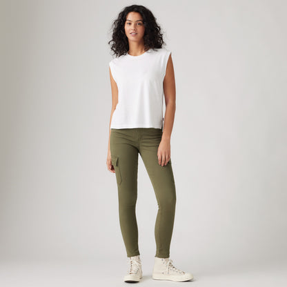 LEVI'S® WOMEN'S 721 HIGH-RISE SKINNY CARGOS - GREEN