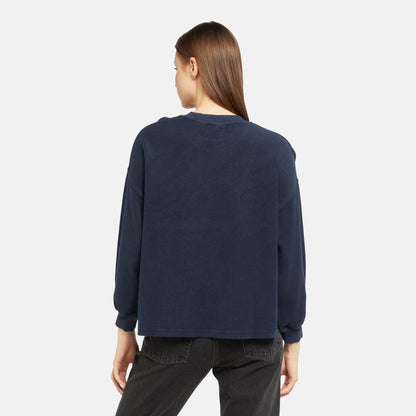 LEVI'S® WOMEN'S GRAPHIC LEO CREWNECK SWEATSHIRT - BLUE