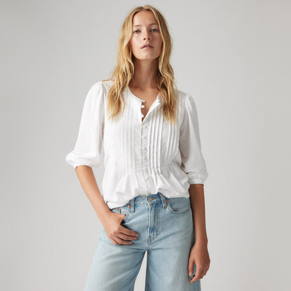 LEVI'S® WOMEN'S GINA BLOUSE - NEUTRAL