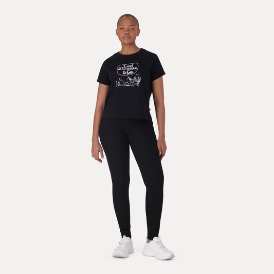 LEVI'S® CURVY SUPER SKINNY - BLACK