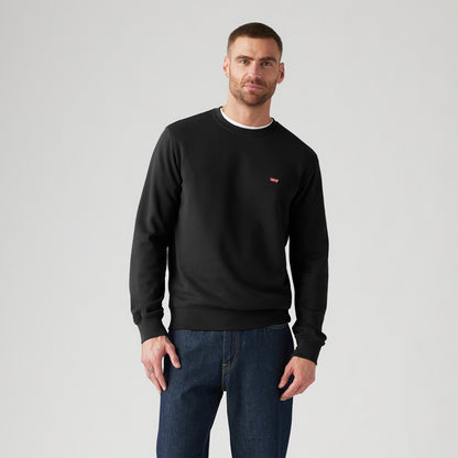 LEVI'S® MEN'S CLASSIC HOUSEMARK SWEATER - BLACK