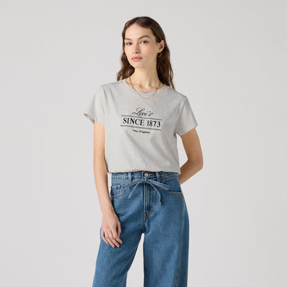 LEVI'S® WOMEN'S GRAPHIC BOXY T-SHIRT - NEUTRAL