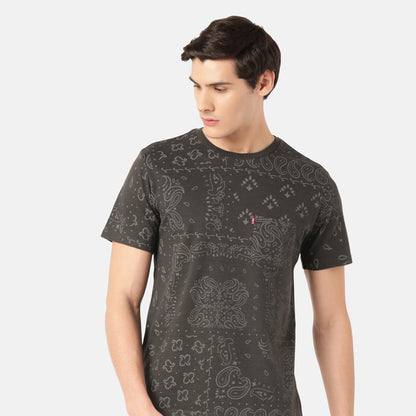 LEVI'S® MEN'S CLASSIC POCKET T-SHIRT - BLACK