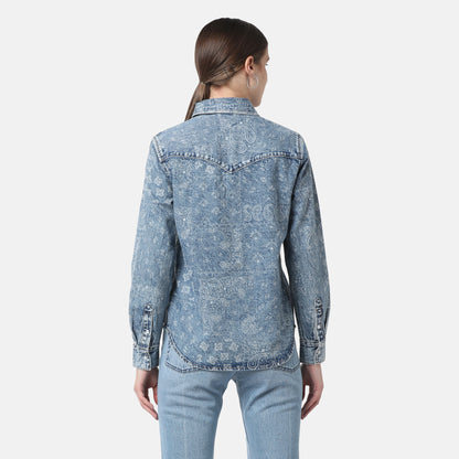 LEVI'S® WOMEN'S ULTIMATE WESTERN SHIRT - BLUE