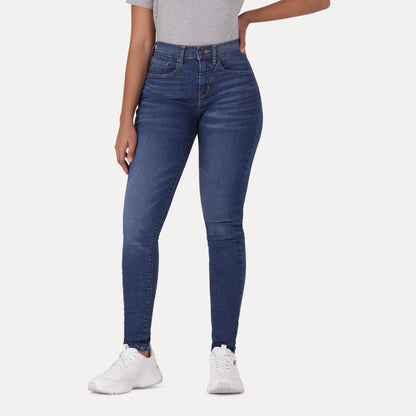 LEVI'S® CURVY HIGH-RISE SUPERSKINNY - MED INDIGO - WORN IN