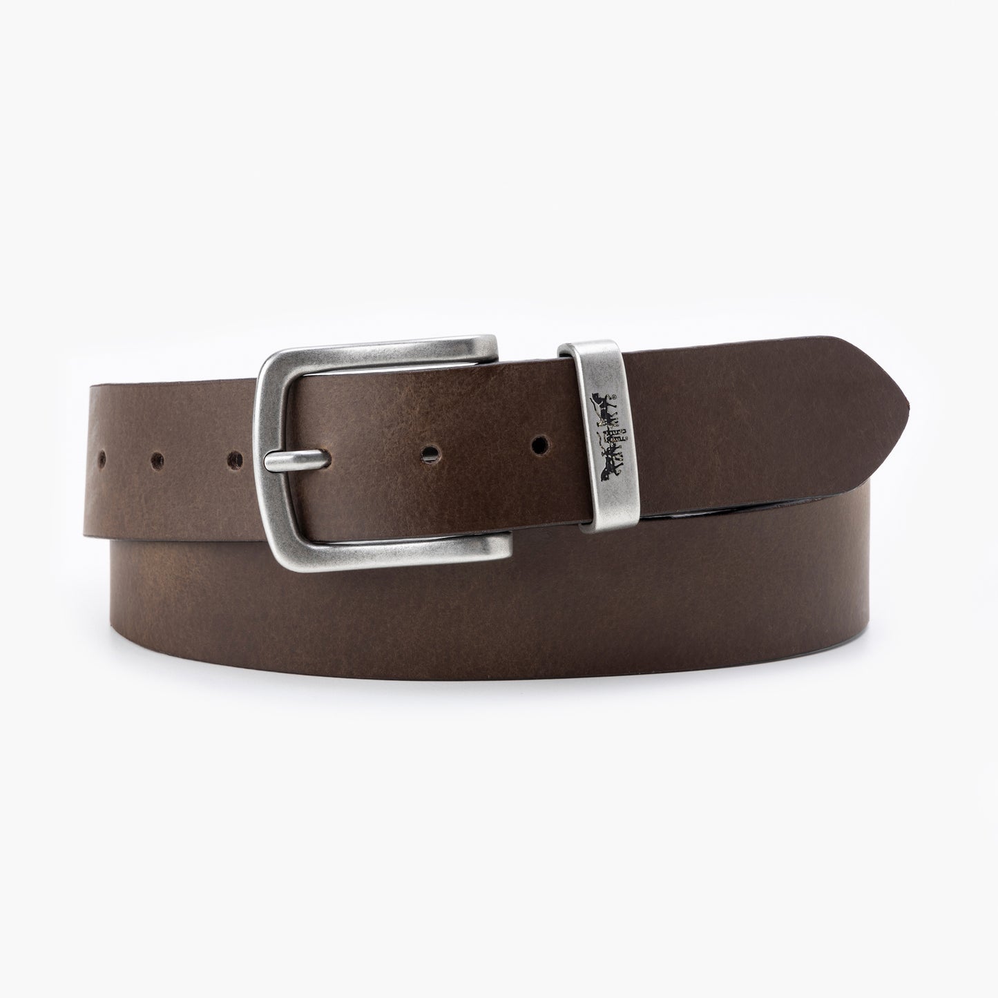 LEVI'S® MEN'S METAL TWO HORSE KEEPER BELT - NEUTRAL