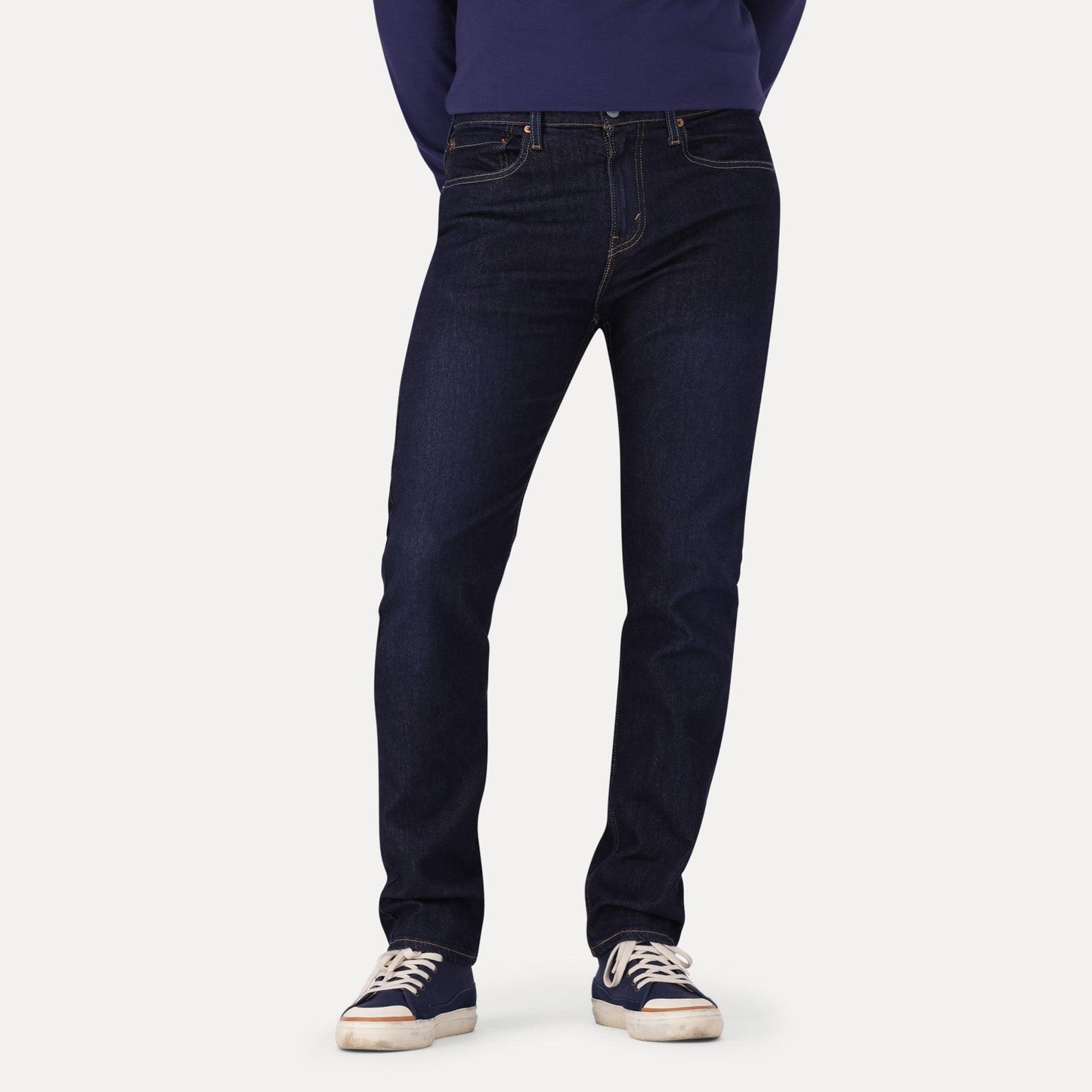 502™ TAPER FIT JEANS - DARK INDIGO - FLAT FINISH