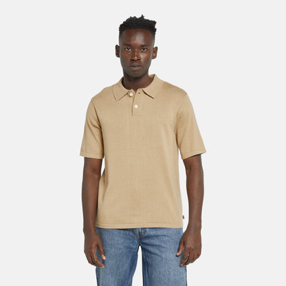 LEVI'S® MEN'S SWEATER POLO - TAN