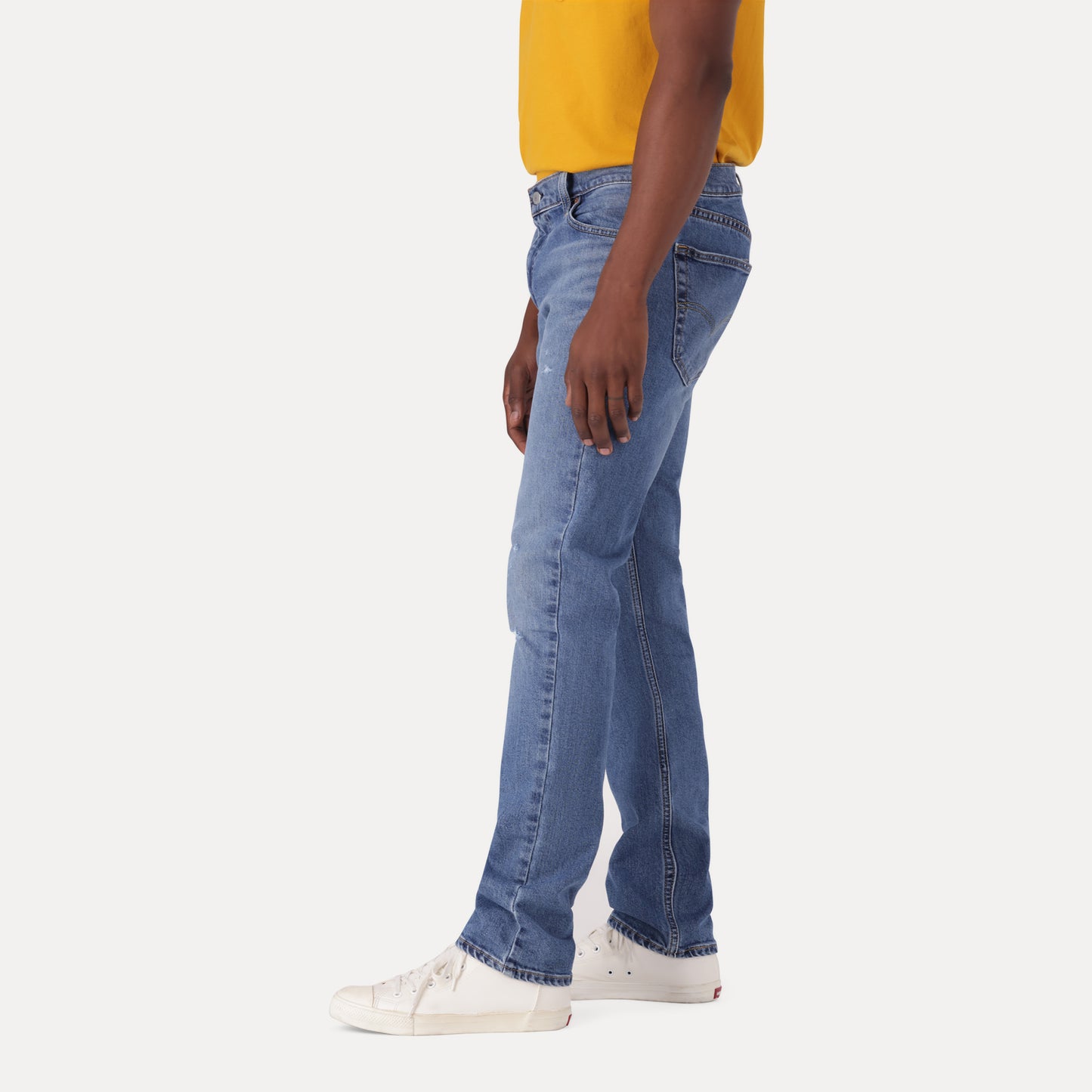 LEVI'S® MEN'S 511™ SLIM JEANS- MED INDIGO - WORN IN