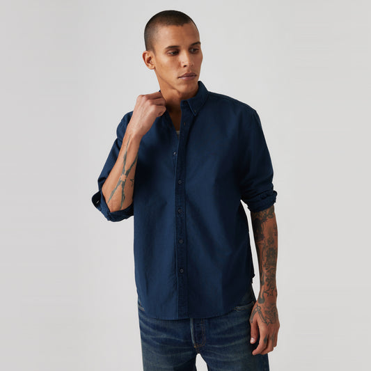 LEVI'S® MEN'S AUTHENTIC BUTTON-DOWN SHIRT - BLUE