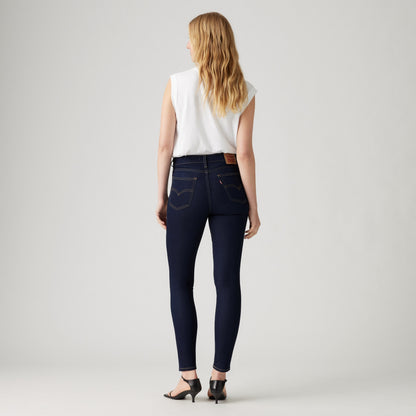 LEVI’S® WOMEN'S 721 HIGH-RISE SKINNY JEANS - DARK INDIGO - FLAT FINIH