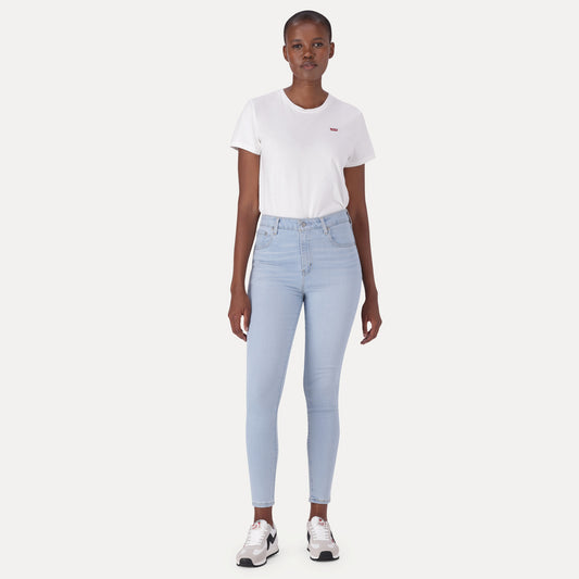 721 HIGH-RISE SKINNY JEANS - LIGHT INDIGO - WORN IN