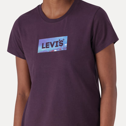 LEVI'S® WOMEN'S PERFECT T-SHIRT - PURPLE