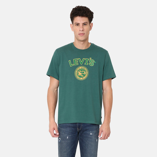 LEVI'S® MEN'S RELAXED FIT SHORT-SLEEVE GRAPHIC T-SHIRT - GREEN