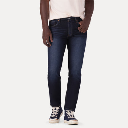 LEVI'S® MEN'S 502™ TAPER JEANS - DARK INDIGO - WORN IN