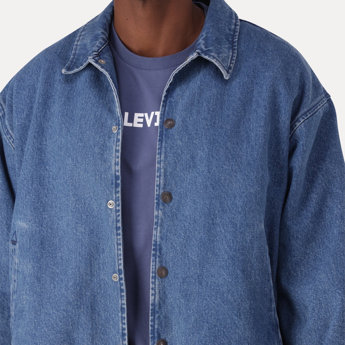 LEVI'S® MEN'S ROWAN JACKET - MED INDIGO - WORN IN