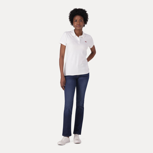 LEVI’S® WOMEN'S 712 MID-RISE SLIM JEANS - DARK INDIGO - WORN IN