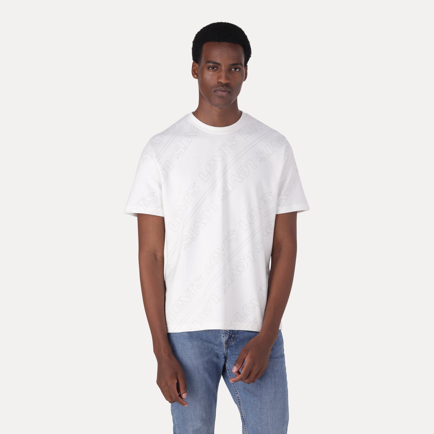 LEVI’S®  MEN'S SLIM FIT T-SHIRT  - BRIGHT WHITE