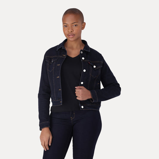 LEVI'S ® ORIGINAL TRUCKER JACKET - DARK INDIGO - FLAT FINISH