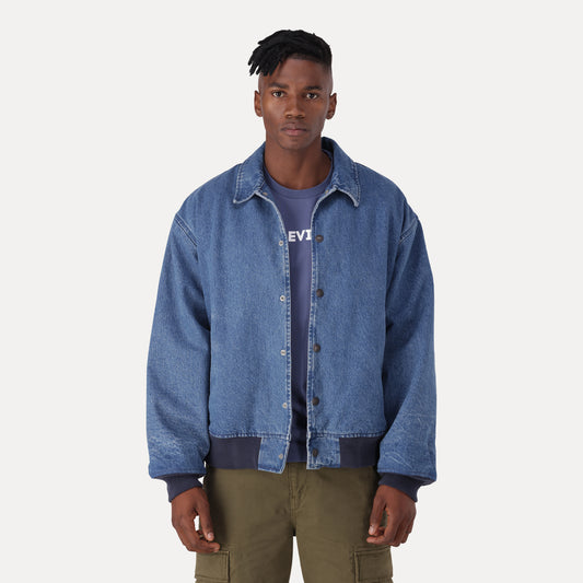 ROWAN JACKET ZA FINALLY MADE IT- MED INDIGO - WORN IN